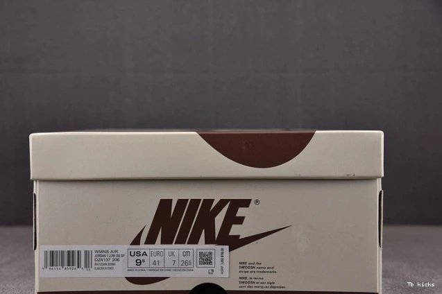 Rep TBK Low Scott SP AJ OG DZ4137-206 Travis 1 x 0728